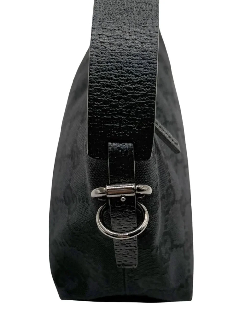 Gucci Black Monogram Shoulder Bag